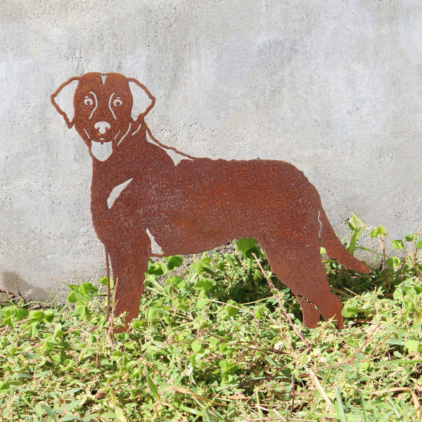 Chesapeake Bay Retriever Metal Art Handmade Steel Dog Silhouette – My Metal Rescue apparel
