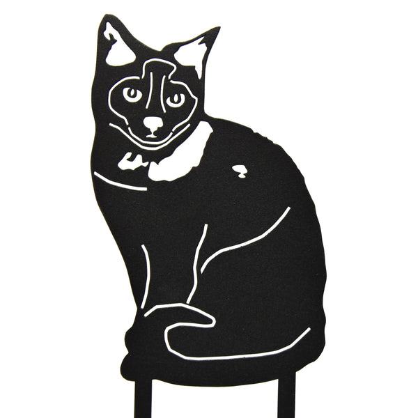 Birman Corten steel dog silhouette – My Metal Rescue