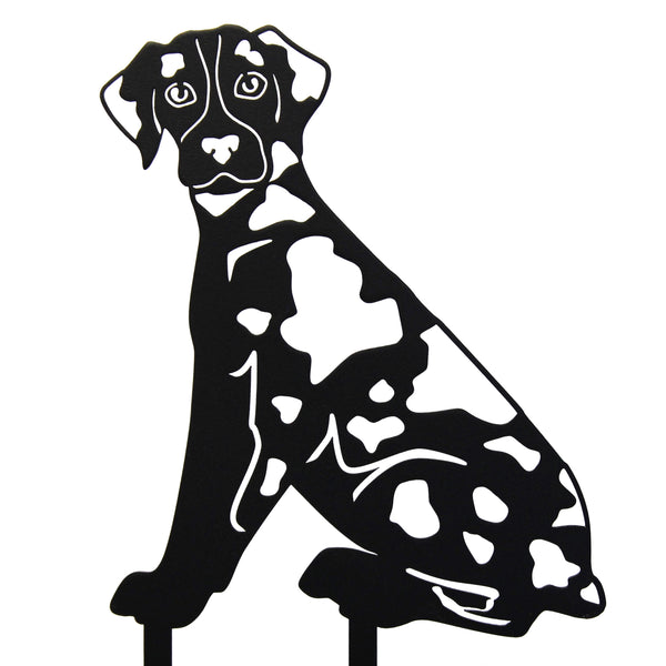 Catahoula Leopard Dog Corten steel dog silhouette – My Metal Rescue