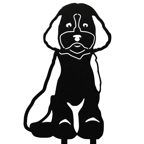 Cockapoo Corten steel dog silhouette – My Metal Rescue