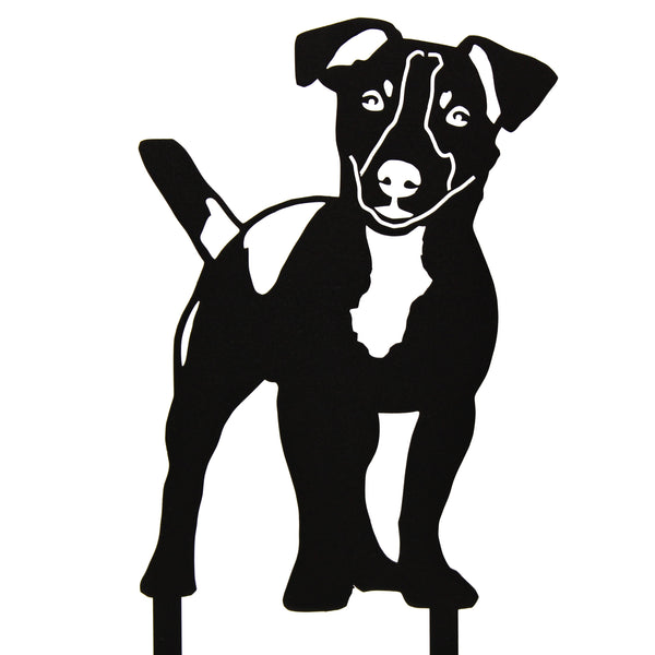 Jack Russell Terrier Corten steel dog silhouette – My Metal Rescue
