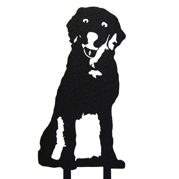 Labrador Retriever Metal Art Handcrafted Dog Décor Corten steel dog silhouette – My Metal Rescue