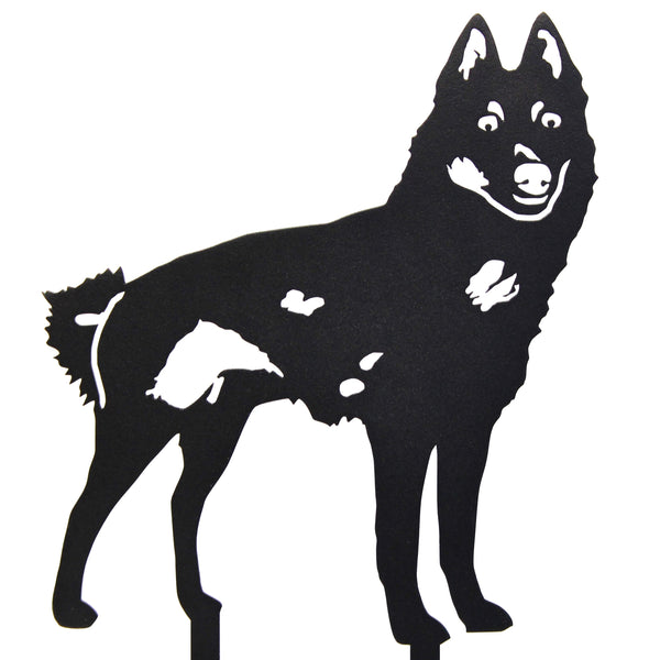 Schipperke Corten steel dog silhouette – My Metal Rescue