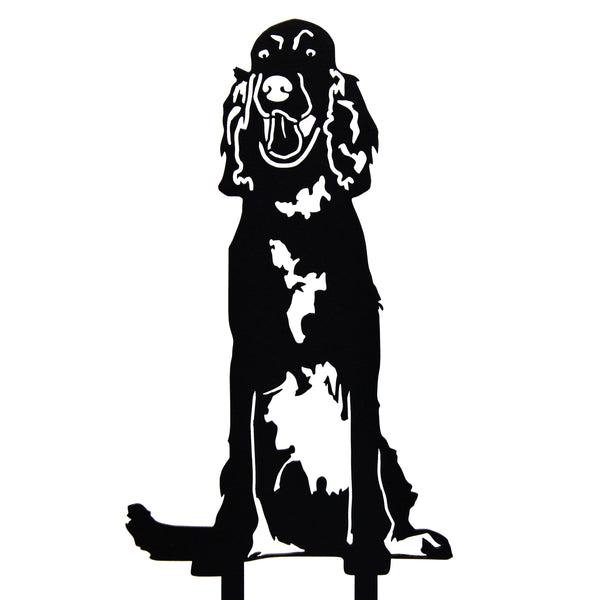 Irish Setter Corten steel dog silhouette – My Metal Rescue