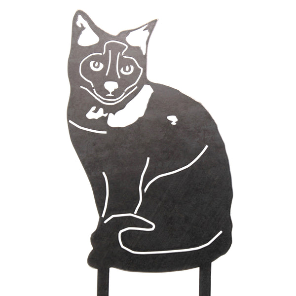 Birman Corten steel dog silhouette – My Metal Rescue
