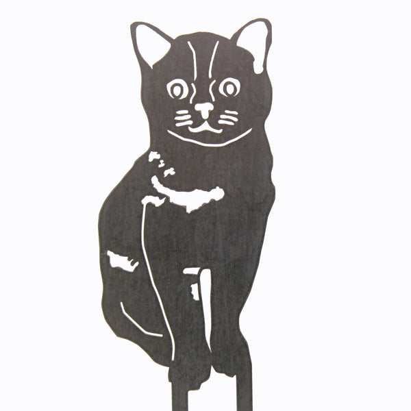 Burmese Corten steel dog silhouette – My Metal Rescue