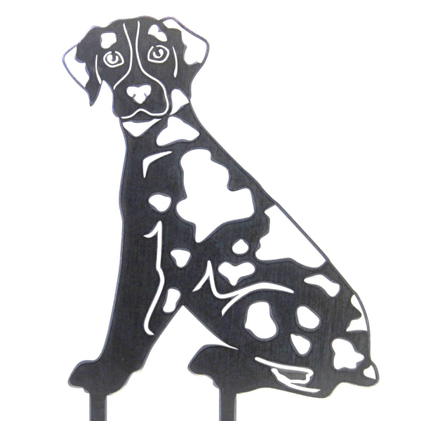Catahoula Leopard Dog Corten steel dog silhouette – My Metal Rescue