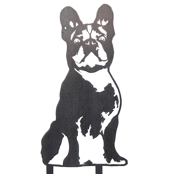 French Bulldog Metal Art Handmade Steel Décor – My Metal Rescue apparel