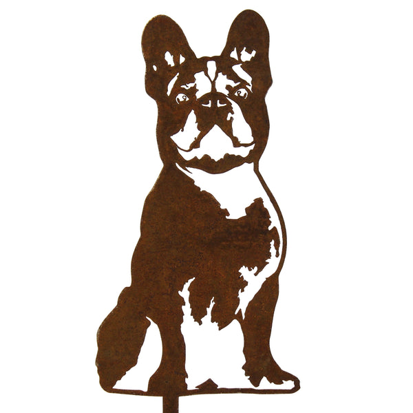 French Bulldog Metal Art Handmade Steel Décor – My Metal Rescue apparel