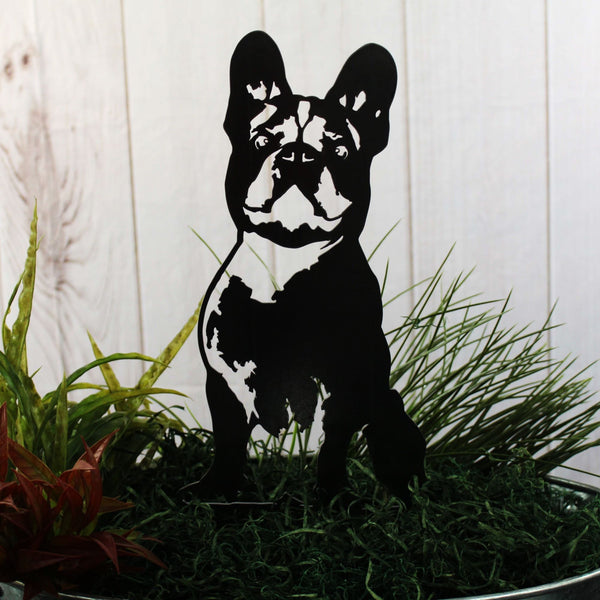 French Bulldog Metal Art Handmade Steel Décor – My Metal Rescue apparel