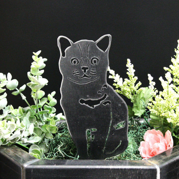 Burmese Corten steel dog silhouette – My Metal Rescue
