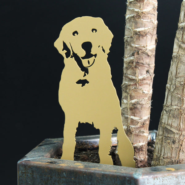 Labrador Retriever Metal Art Handcrafted Dog Décor Corten steel dog silhouette – My Metal Rescue